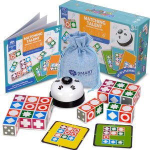 Wooden Pattern Blocks Matching Game