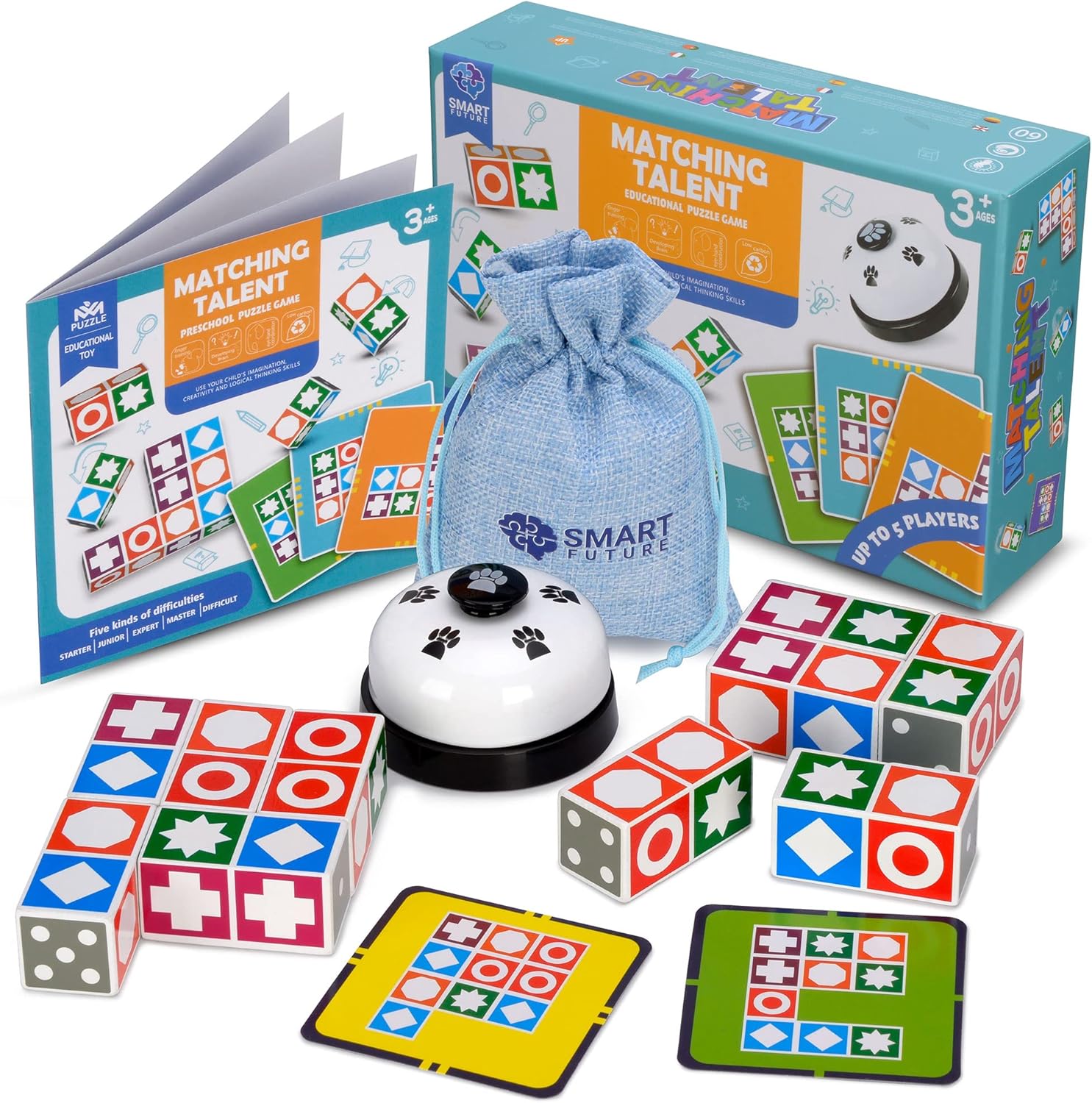 Wooden Pattern Blocks Matching Game Wooden Pattern Blocks Matching Game